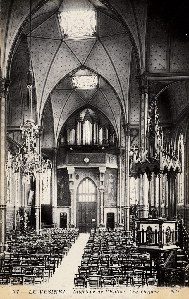 Intérieur de l'église Sainte-Marguerite
